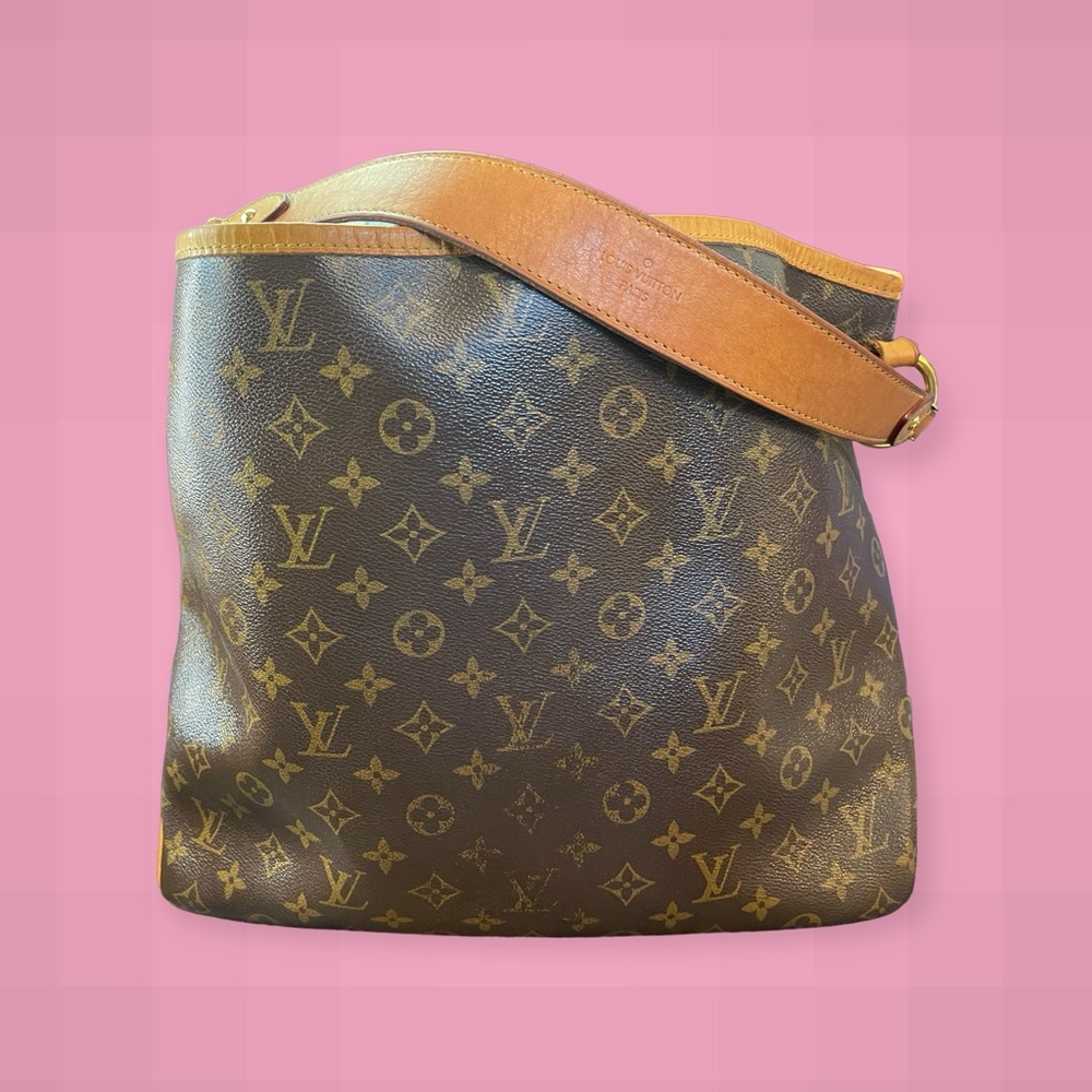 🩷RETIRED Louis Vuitton Delightful MM in Monogram Pivoine